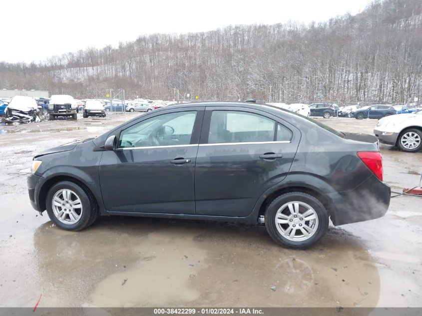 2014 CHEVROLET SONIC LT AUTO - 1G1JC5SG7E4212423