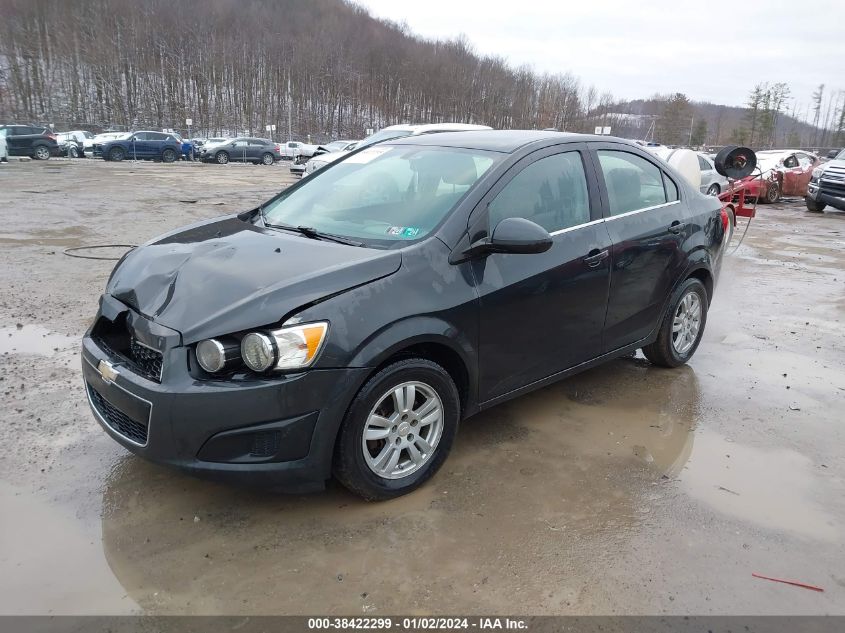 2014 CHEVROLET SONIC LT AUTO - 1G1JC5SG7E4212423