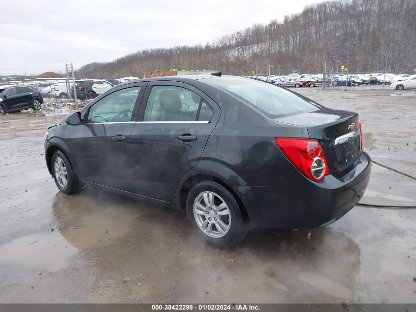 2014 CHEVROLET SONIC LT AUTO - 1G1JC5SG7E4212423