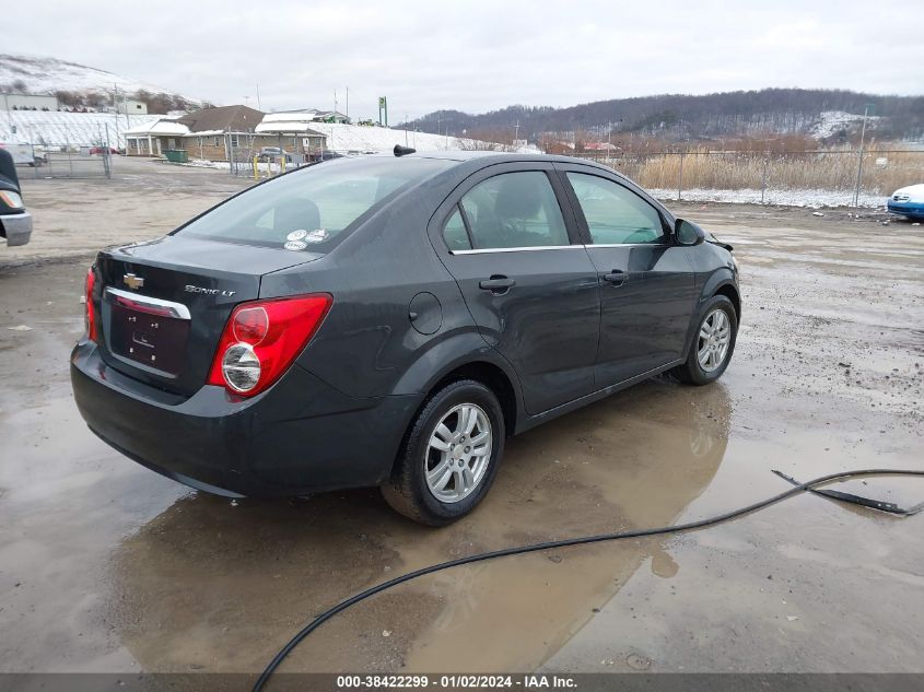 2014 CHEVROLET SONIC LT AUTO - 1G1JC5SG7E4212423