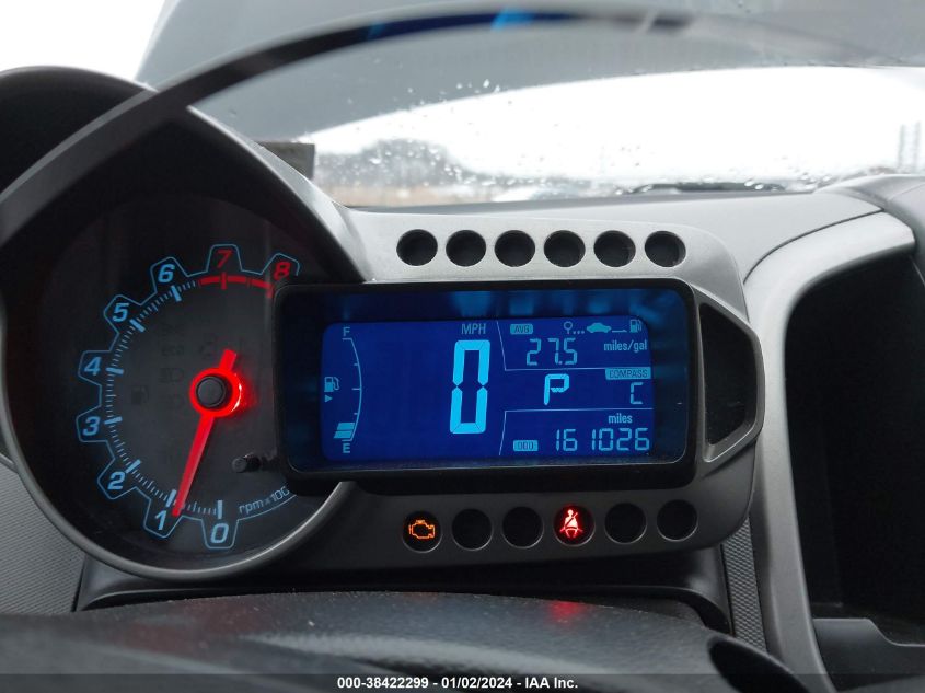2014 CHEVROLET SONIC LT AUTO - 1G1JC5SG7E4212423