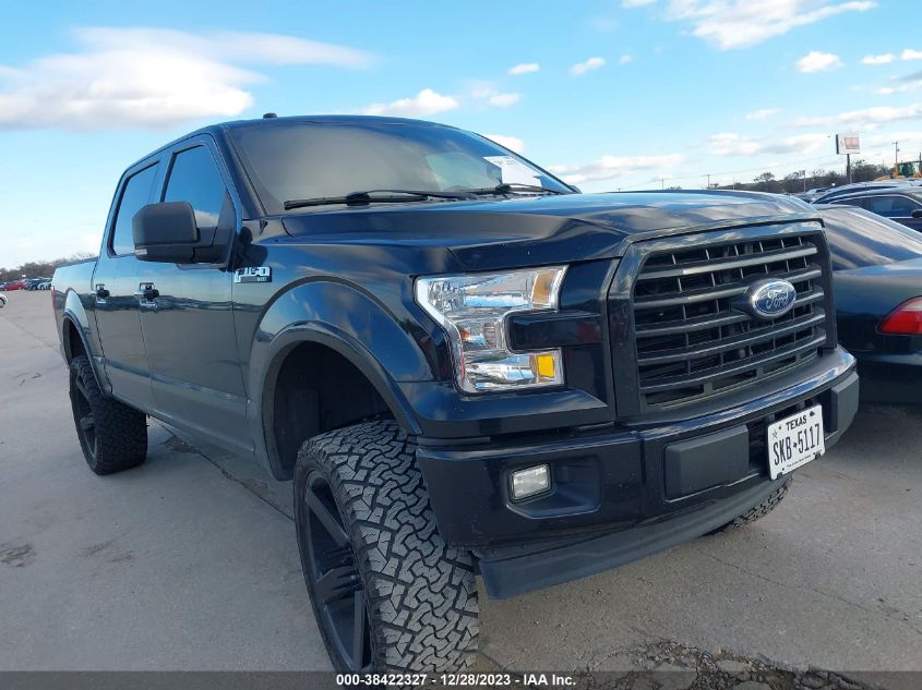 2017 FORD F-150 XLT - 1FTEW1CP0HKE11787