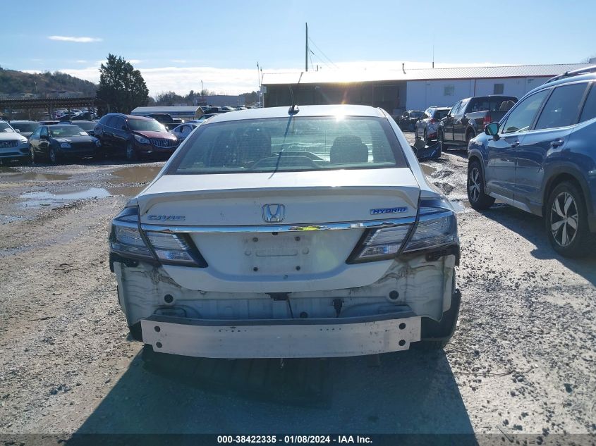 2015 HONDA CIVIC HYBRID - 19XFB4F37FE001188