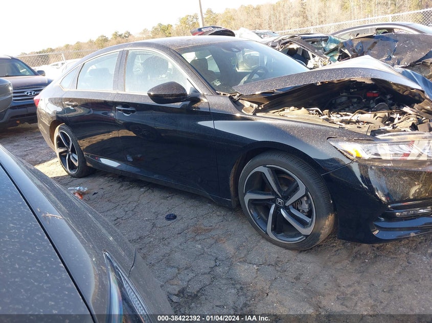 VIN 1HGCV1F38KA111951 2019 HONDA ACCORD SPORT