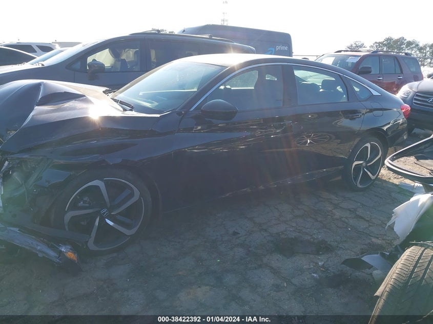 VIN 1HGCV1F38KA111951 2019 HONDA ACCORD SPORT