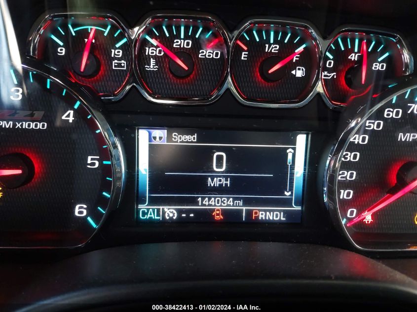 2017 CHEVROLET SILVERADO 1500 2LZ - 3GCUKSEC9HG215345
