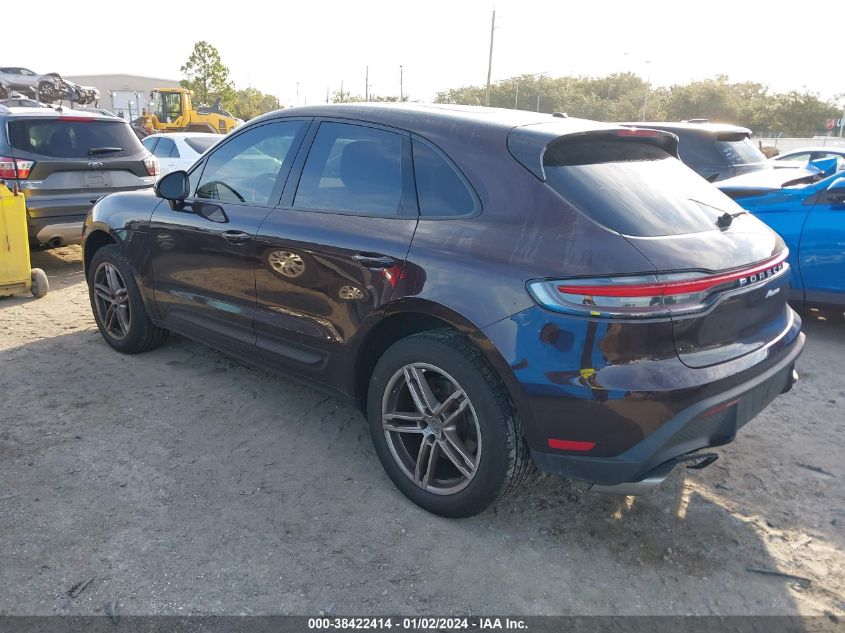 2023 PORSCHE MACAN T - WP1AA2A57PLB01924