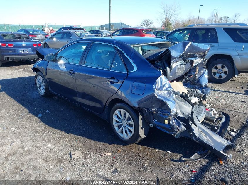 2016 TOYOTA CAMRY LE/XLE/SE/XSE - 4T4BF1FK8GR520635