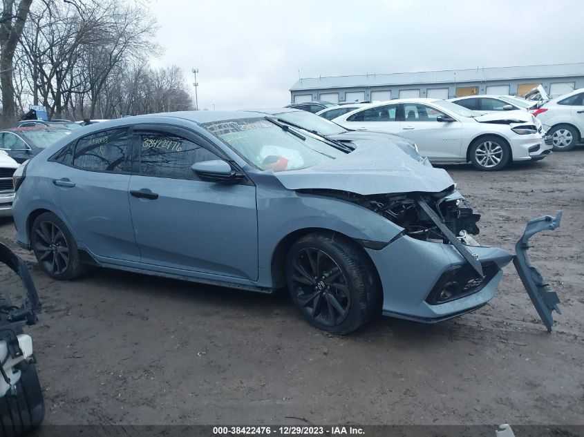 2019 HONDA CIVIC SPORT - SHHFK7H43KU219008