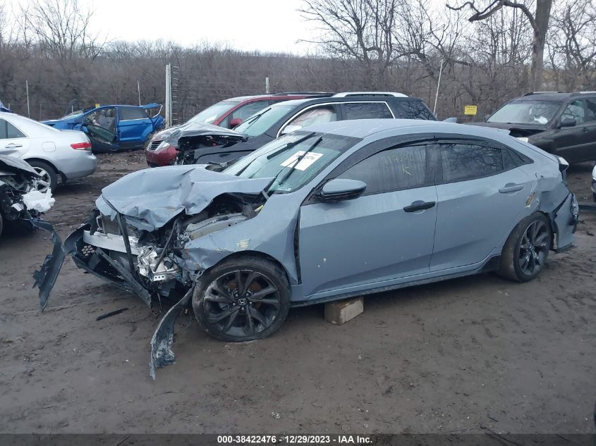 2019 HONDA CIVIC SPORT - SHHFK7H43KU219008