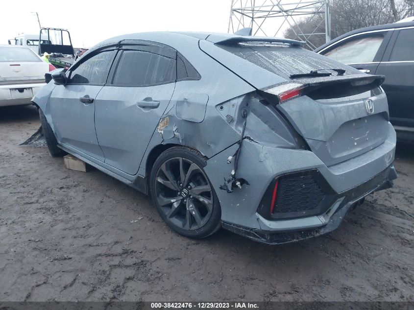 2019 HONDA CIVIC SPORT - SHHFK7H43KU219008