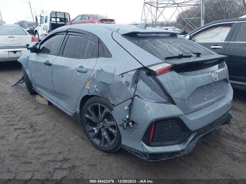 2019 HONDA CIVIC SPORT - SHHFK7H43KU219008