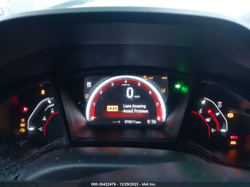 2019 HONDA CIVIC SPORT - SHHFK7H43KU219008