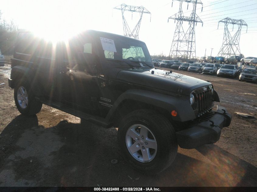 2017 JEEP WRANGLER UNLIMITED SPORT 4X4 - 1C4BJWDG8HL690607