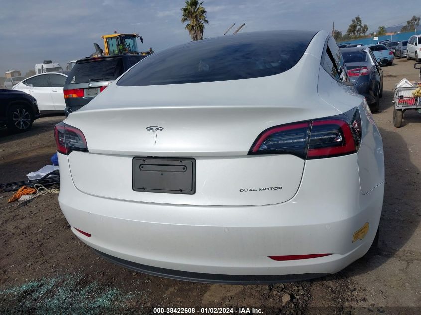 2022 TESLA MODEL 3 - 5YJ3E1EB8NF223310