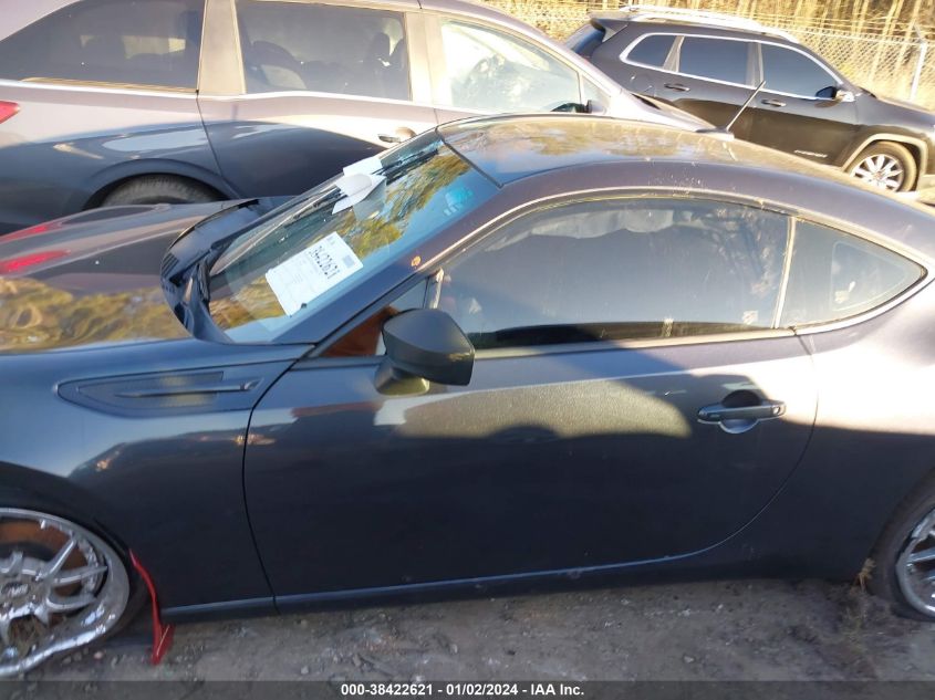 2013 SUBARU BRZ LIMITED - JF1ZCAC10D1602024