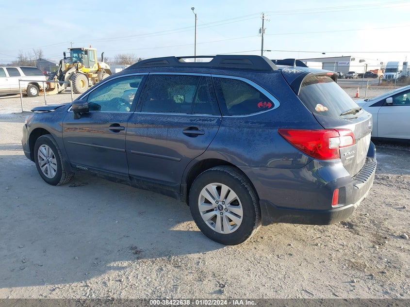 VIN 4S4BSAFC0H3319074 2017 SUBARU OUTBACK 2.5I PREMIUM