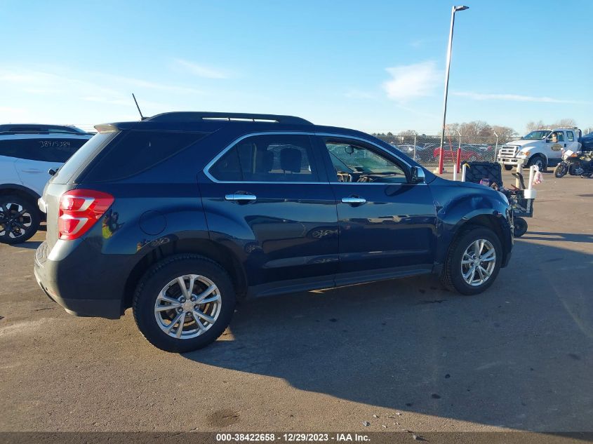 2017 CHEVROLET EQUINOX LT - 2GNFLFEK7H6221197