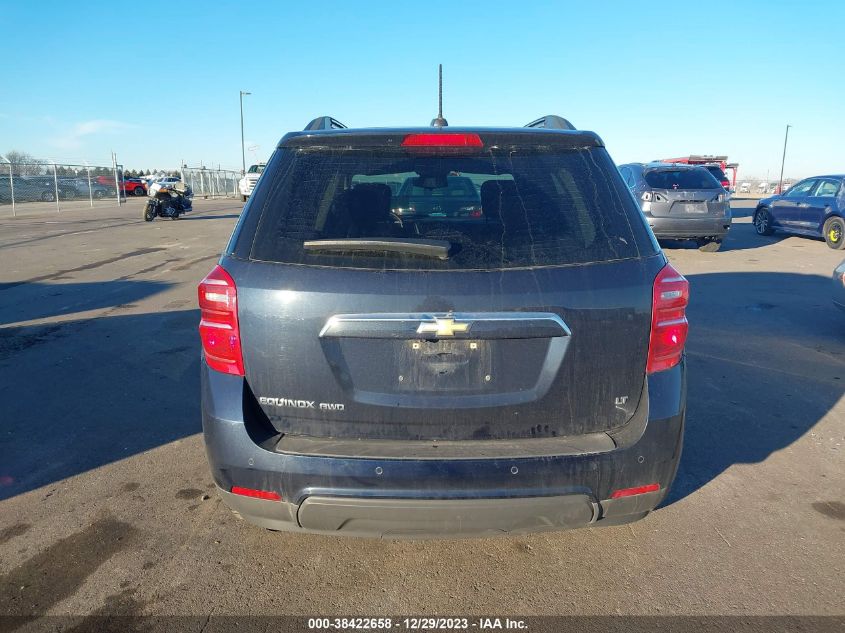 2017 CHEVROLET EQUINOX LT - 2GNFLFEK7H6221197