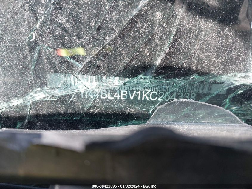 2019 NISSAN ALTIMA S - 1N4BL4BV1KC254338
