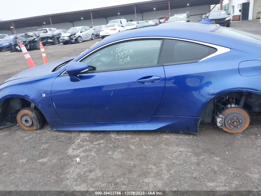 2016 LEXUS RC 200T 200T JTHHA5BC0G5001892