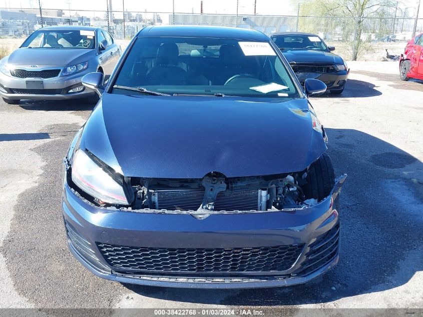 2015 VOLKSWAGEN GOLF GTI 2.0T AUTOBAHN 4-DOOR - 3VW4T7AU6FM038063