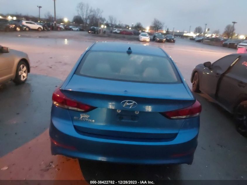 2018 HYUNDAI ELANTRA SEL - 5NPD84LF6JH246167