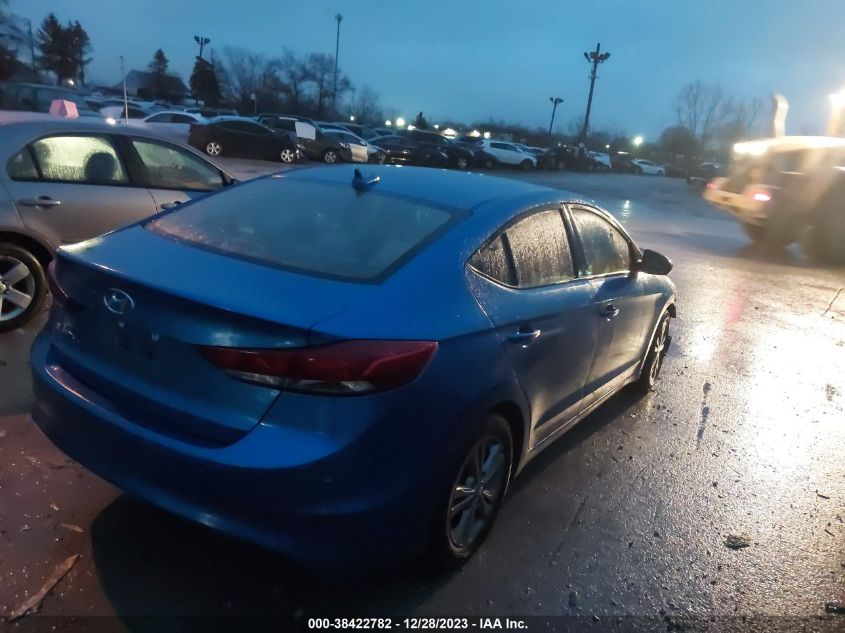 2018 HYUNDAI ELANTRA SEL - 5NPD84LF6JH246167