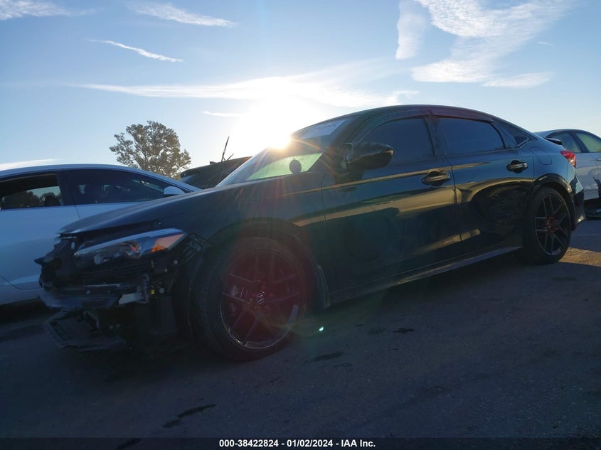 VIN 2HGFE2F50NH592191 2022 HONDA CIVIC SPORT