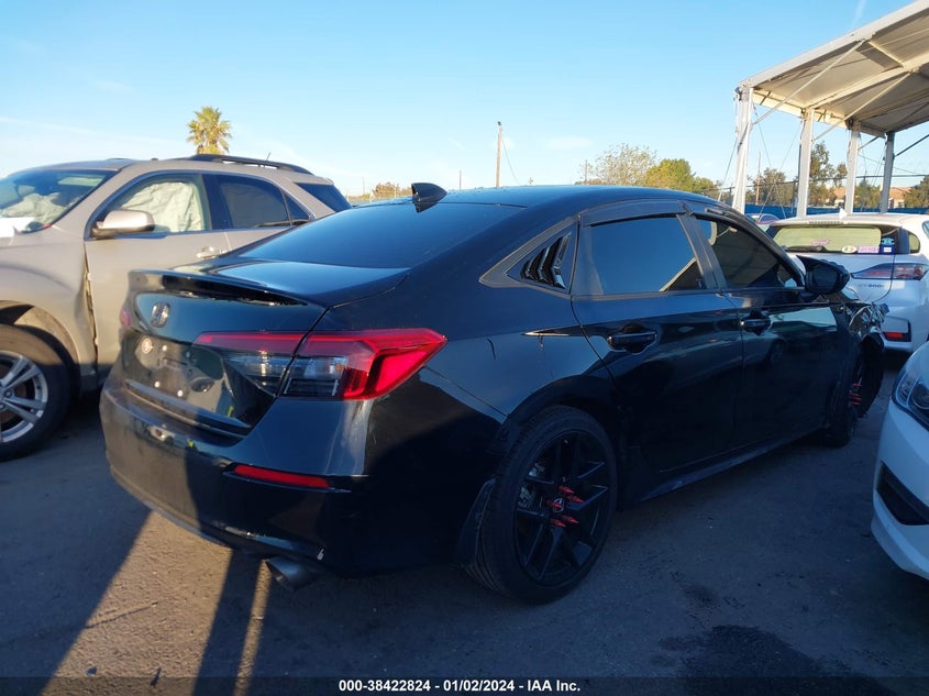 VIN 2HGFE2F50NH592191 2022 HONDA CIVIC SPORT