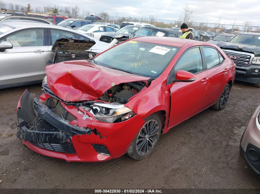 2014 TOYOTA COROLLA L/LE/LE PLS/PRM/S/S PLS - 5YFBURHE6EP143534