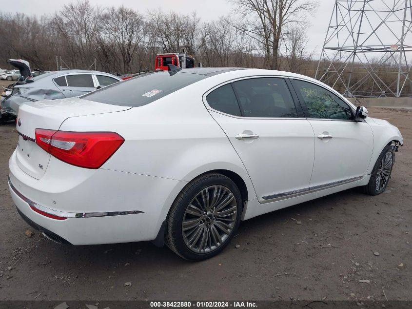 2014 KIA CADENZA LIMITED - KNALN4D76E5148707