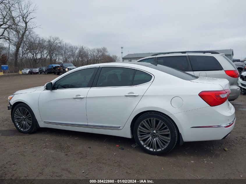 2014 KIA CADENZA LIMITED - KNALN4D76E5148707