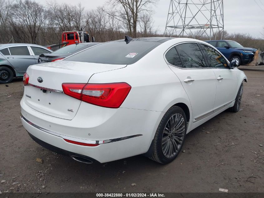 2014 KIA CADENZA LIMITED - KNALN4D76E5148707