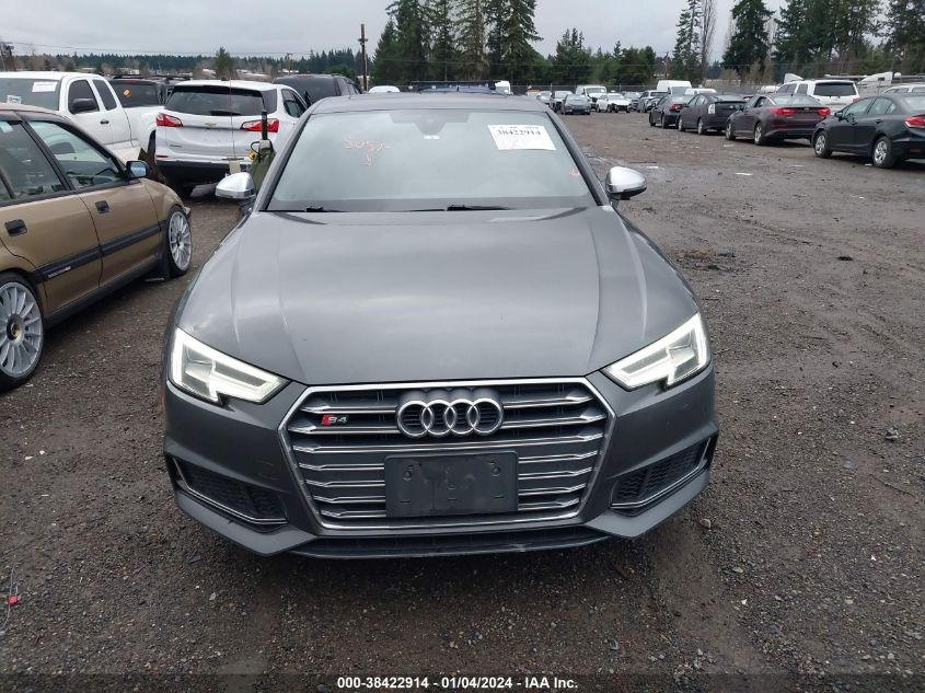 WAUB4AF43JA002251 2018 AUDI S4, photo no. 12