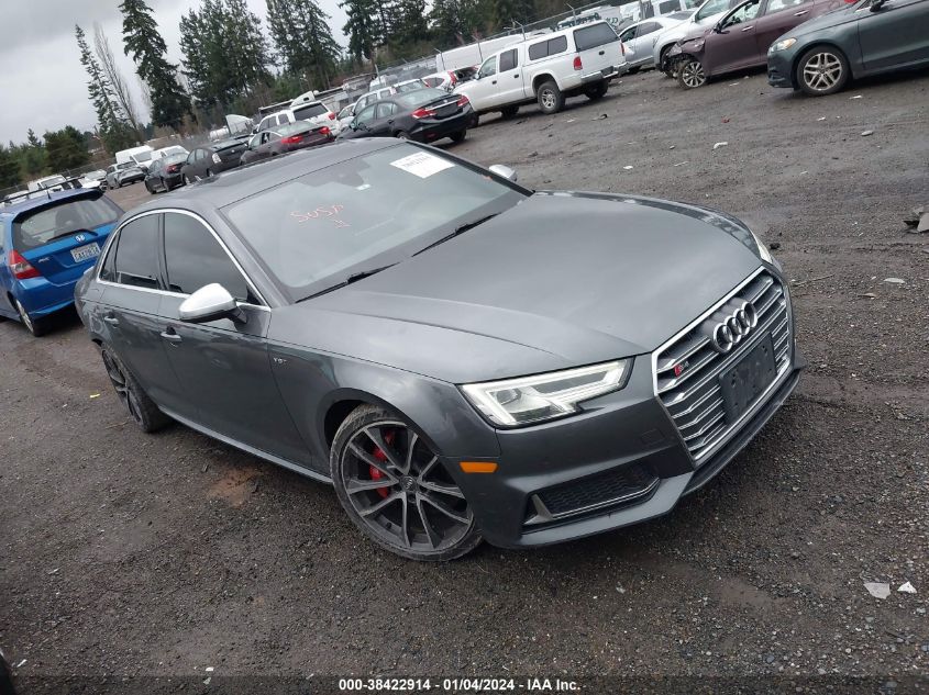 WAUB4AF43JA002251 2018 AUDI S4, photo no. 1