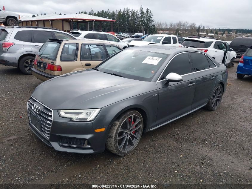 WAUB4AF43JA002251 2018 AUDI S4, photo no. 2