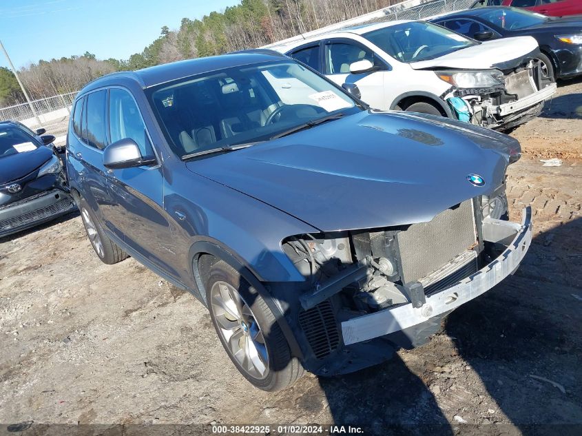 2016 BMW X3 XDRIVE35I - 5UXWX7C56G0S15722