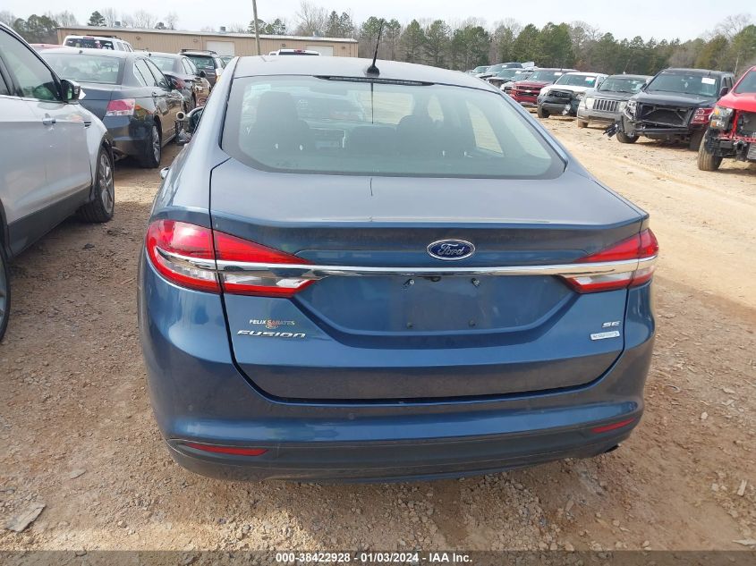 2018 FORD FUSION SE - 3FA6P0HD2JR174480