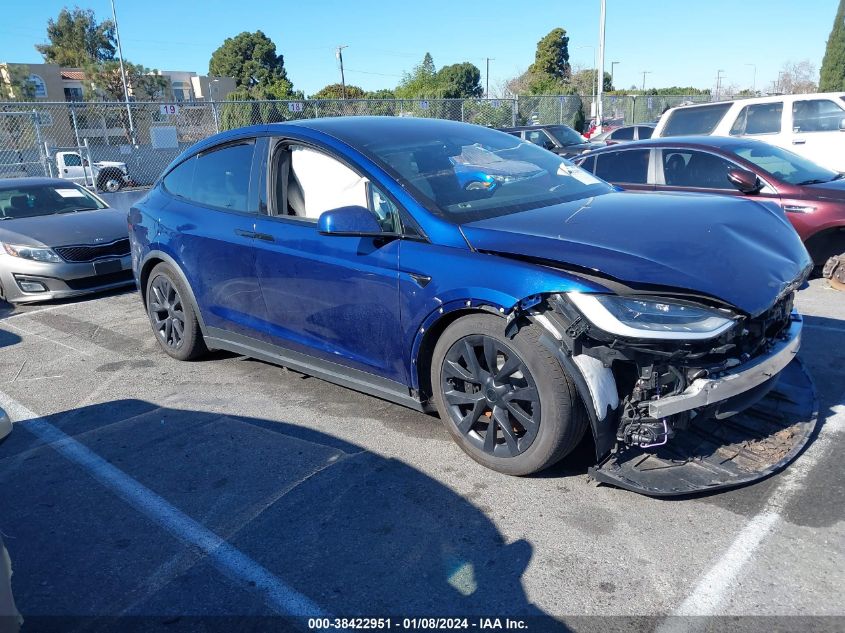 2022 TESLA MODEL X - 7SAXCDE57NF361917