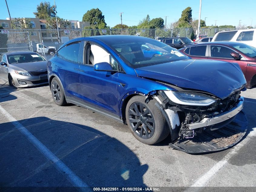 2022 TESLA MODEL X - 7SAXCDE57NF361917