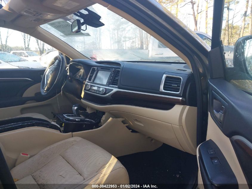 2016 TOYOTA HIGHLANDER LIMITED/LTD PLATINUM - 5TDDKRFH4GS341129