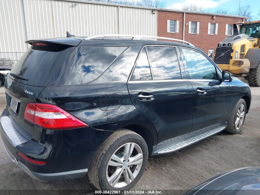 2014 MERCEDES-BENZ ML 350 4MATIC 4JGDA5HBXEA370368