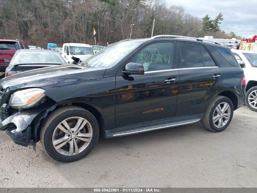 2014 MERCEDES-BENZ ML 350 4MATIC 4JGDA5HBXEA370368