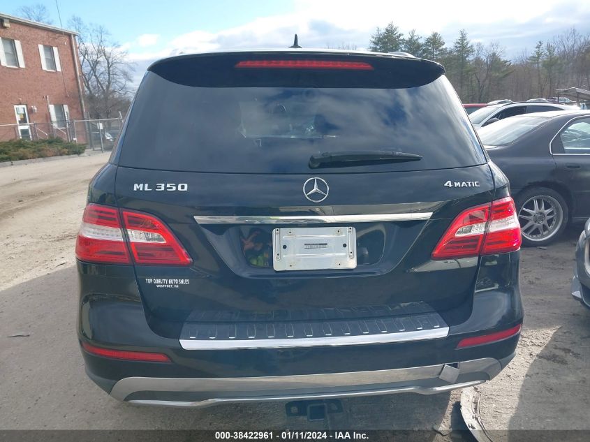 2014 MERCEDES-BENZ ML 350 4MATIC 4JGDA5HBXEA370368