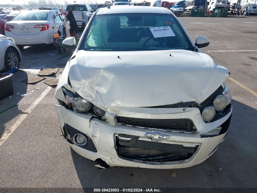 2013 CHEVROLET SONIC LTZ MANUAL - 1G1JF6SB6D4252623