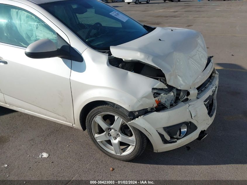 2013 CHEVROLET SONIC LTZ MANUAL - 1G1JF6SB6D4252623