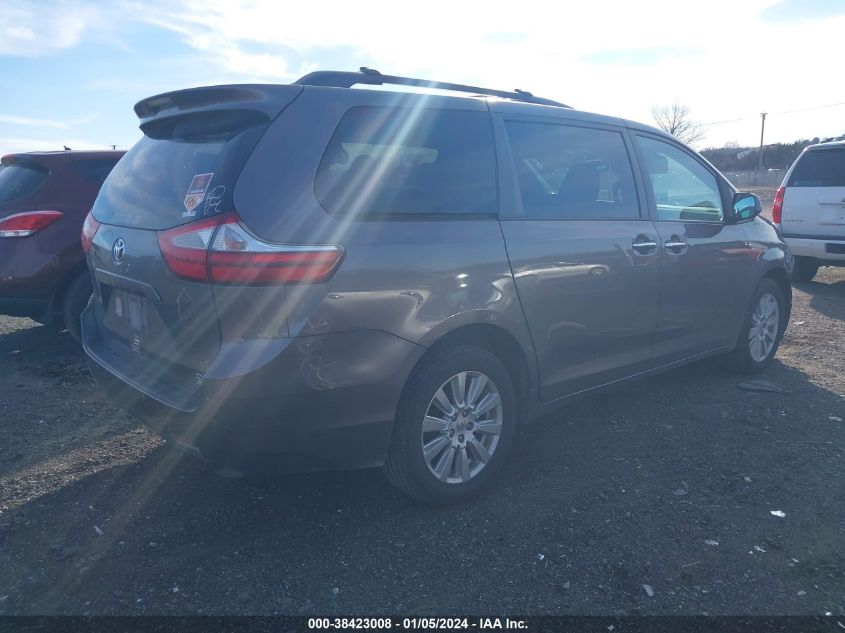 5TDDZ3DC2HS147894 2017 TOYOTA SIENNA, photo no. 4