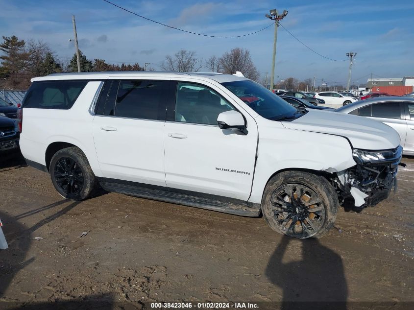 2021 CHEVROLET SUBURBAN K1500 LT - 1GNSKCKD5MR217539