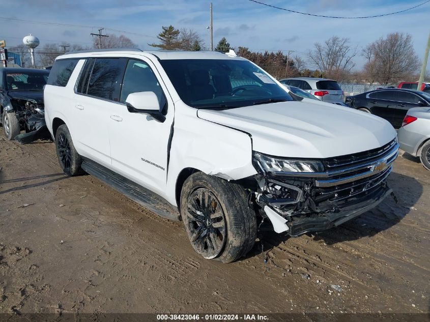 2021 CHEVROLET SUBURBAN K1500 LT - 1GNSKCKD5MR217539